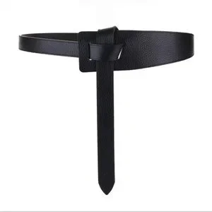 Think Vintage Online | Accessories | Tie Waist Black Vegan  display picture 1